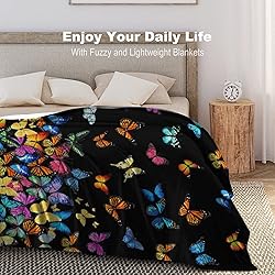 Butterfly Blanket Beautiful Butterfly Throw Blanket