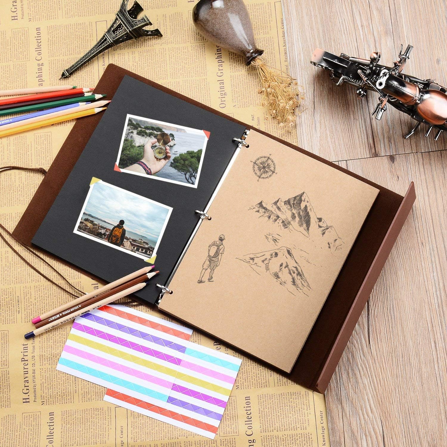 ZEEYUAN Photo Scrapbook Album - Image 4