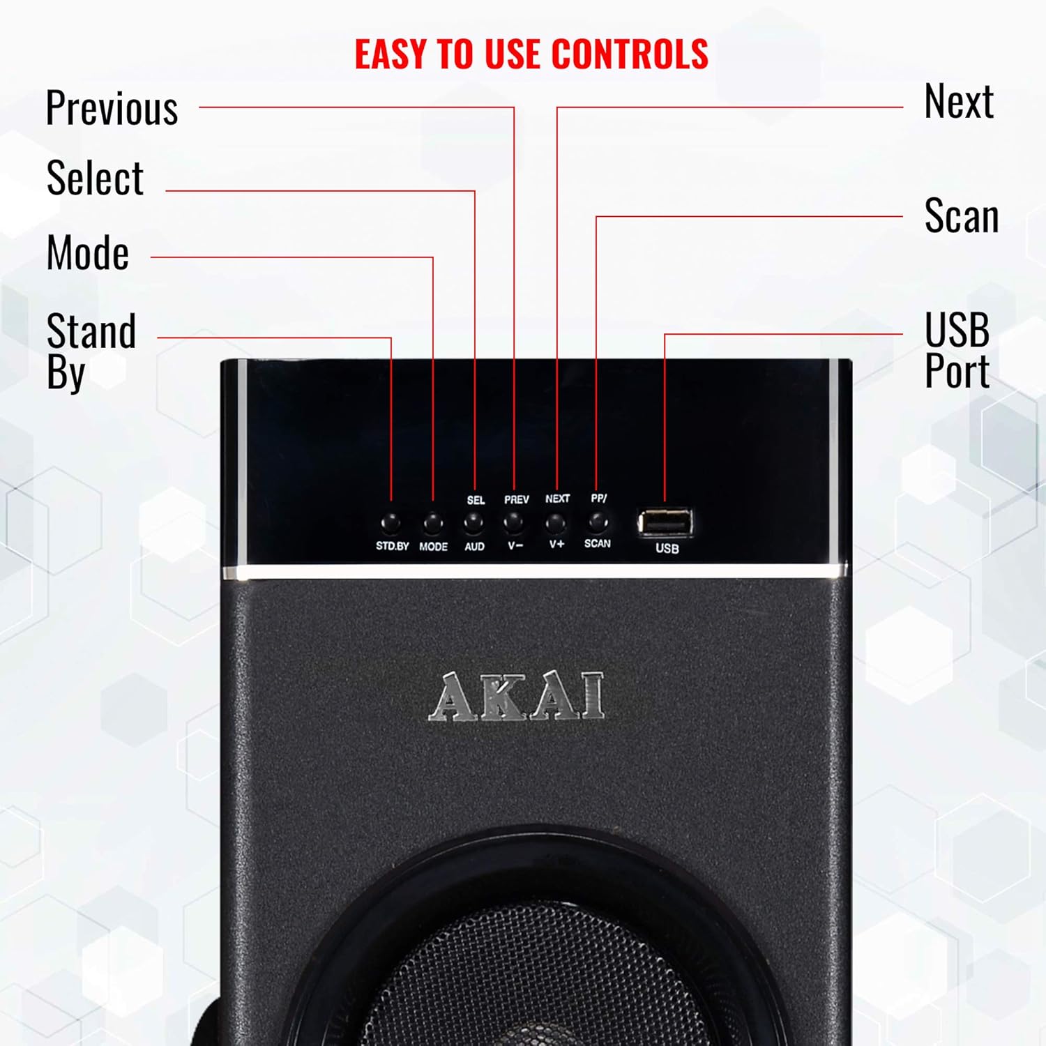 akai subwoofer