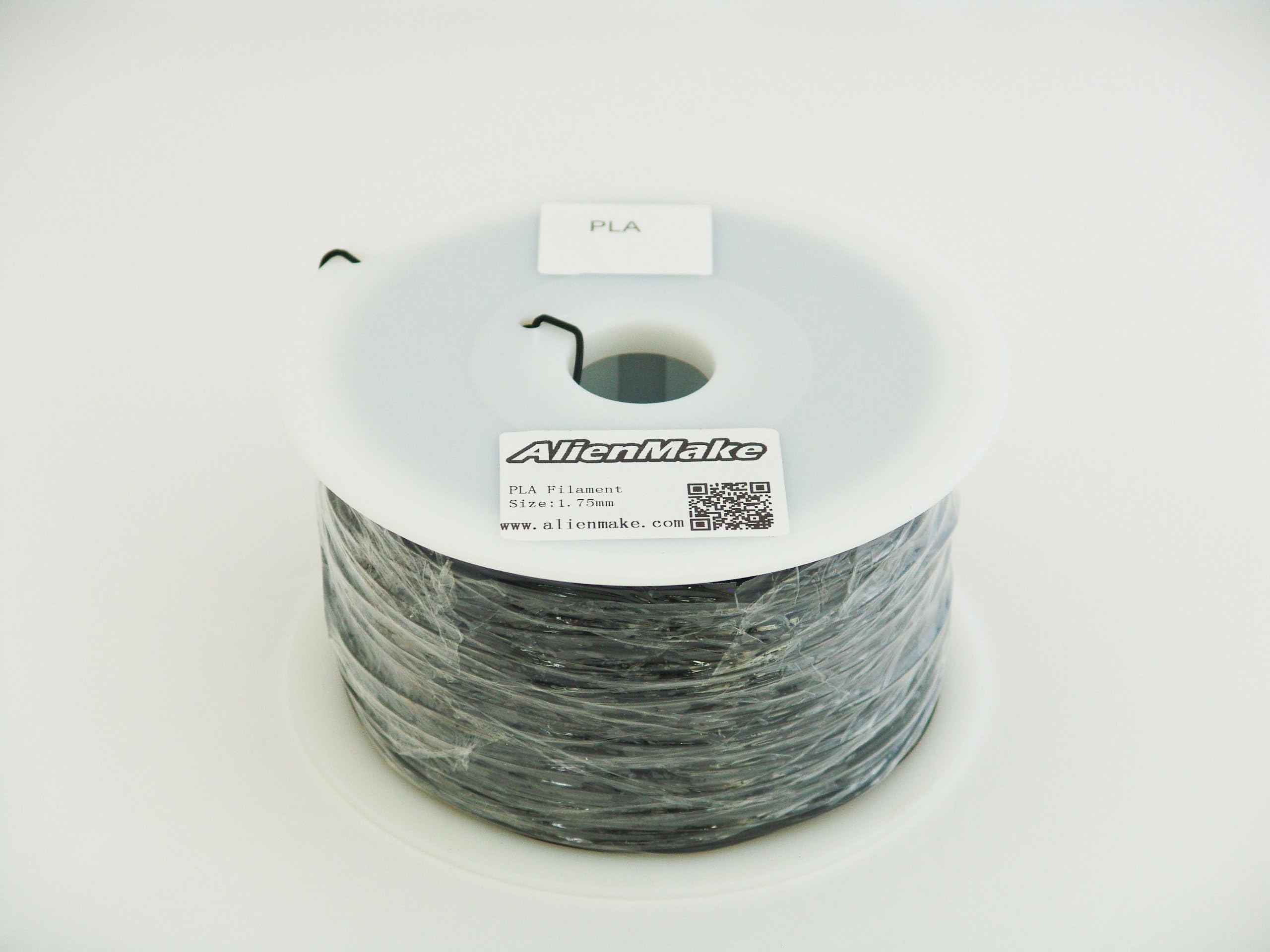 Alienmake 3D printing filament PLA 2.2lb(1KG) 1.75mm Black