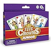 Five Crowns Jr Card Games for Kids – Family Games Night, Card Games for Families, Multi-Player, Screen Free, Travel Games, Playing Cards, Family Activities