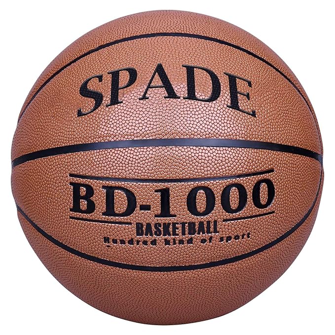 Basketballs with Pump EMISH Basketball Outdoor/Indoor Game Ball Rubber