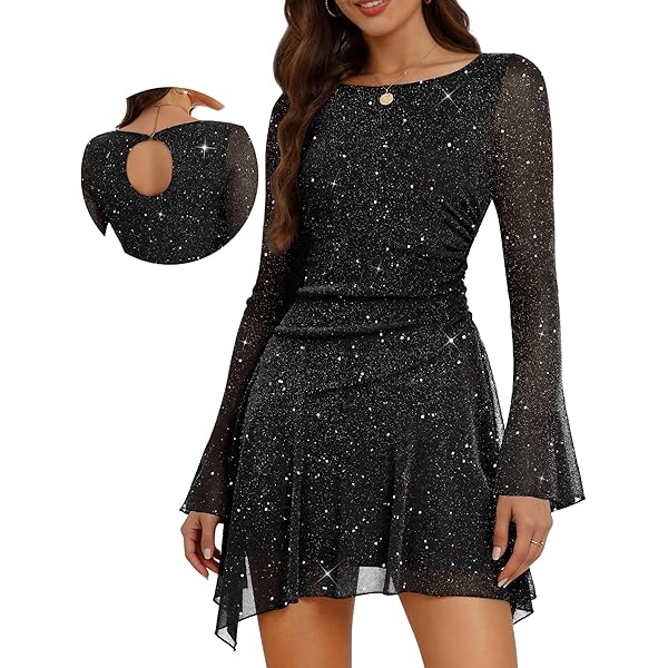 david meister black sequin dress David Meister Black Beaded One Shoulder Sequin Dress Neiman Marcus Prom Wedding