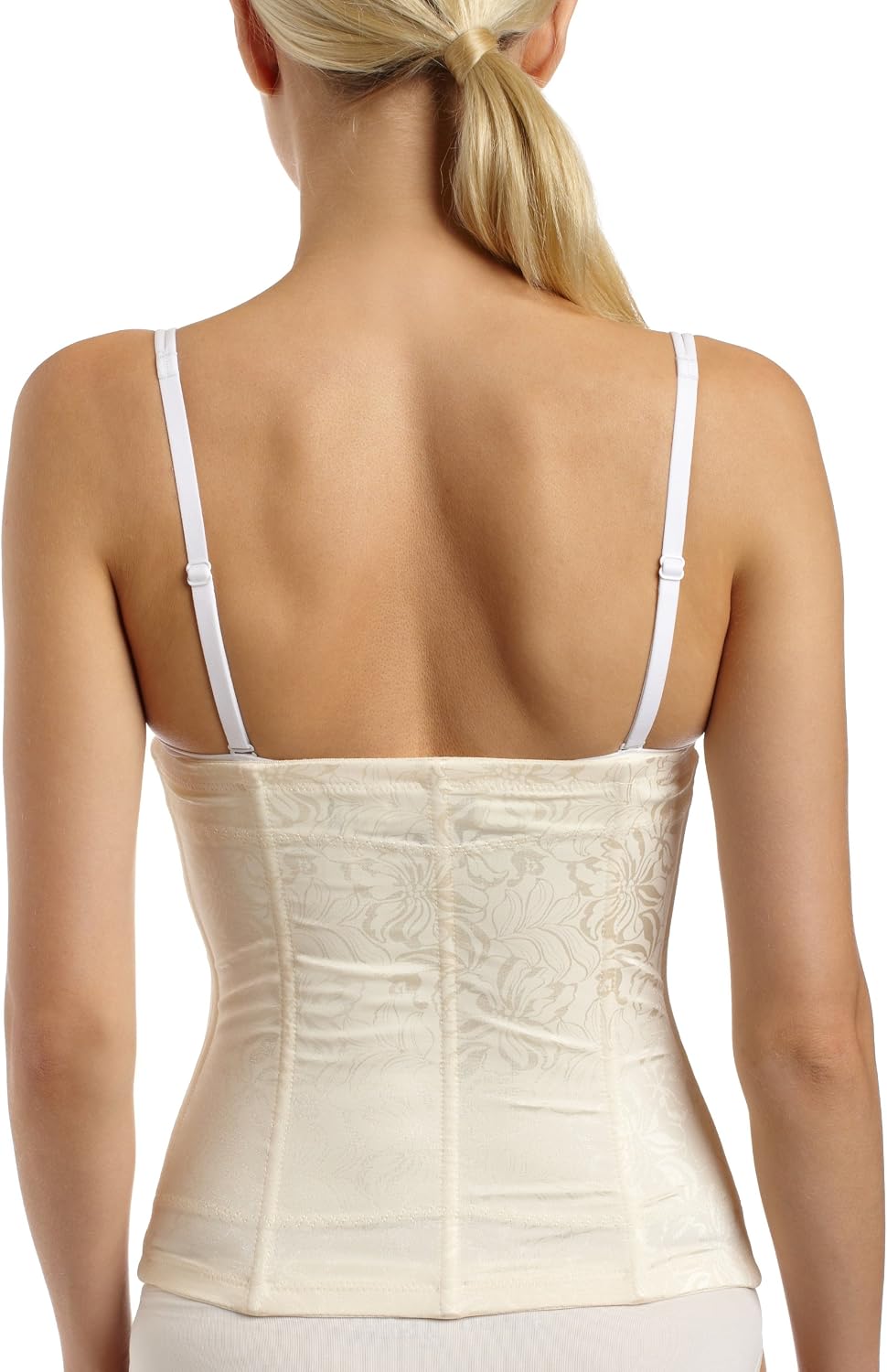 Maidenform Women's MAIDENFORM WAITNIPER JAQUARD Plain Waist Clinchers, Beige, UK 14 (Manufacturer size: L) - Image 3