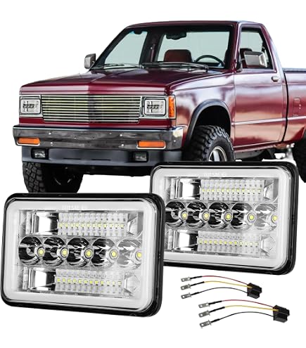 Amazon.com: Aaiwa 4 PCS 4x6 Headlights, 45W Sealed Beam Headlight