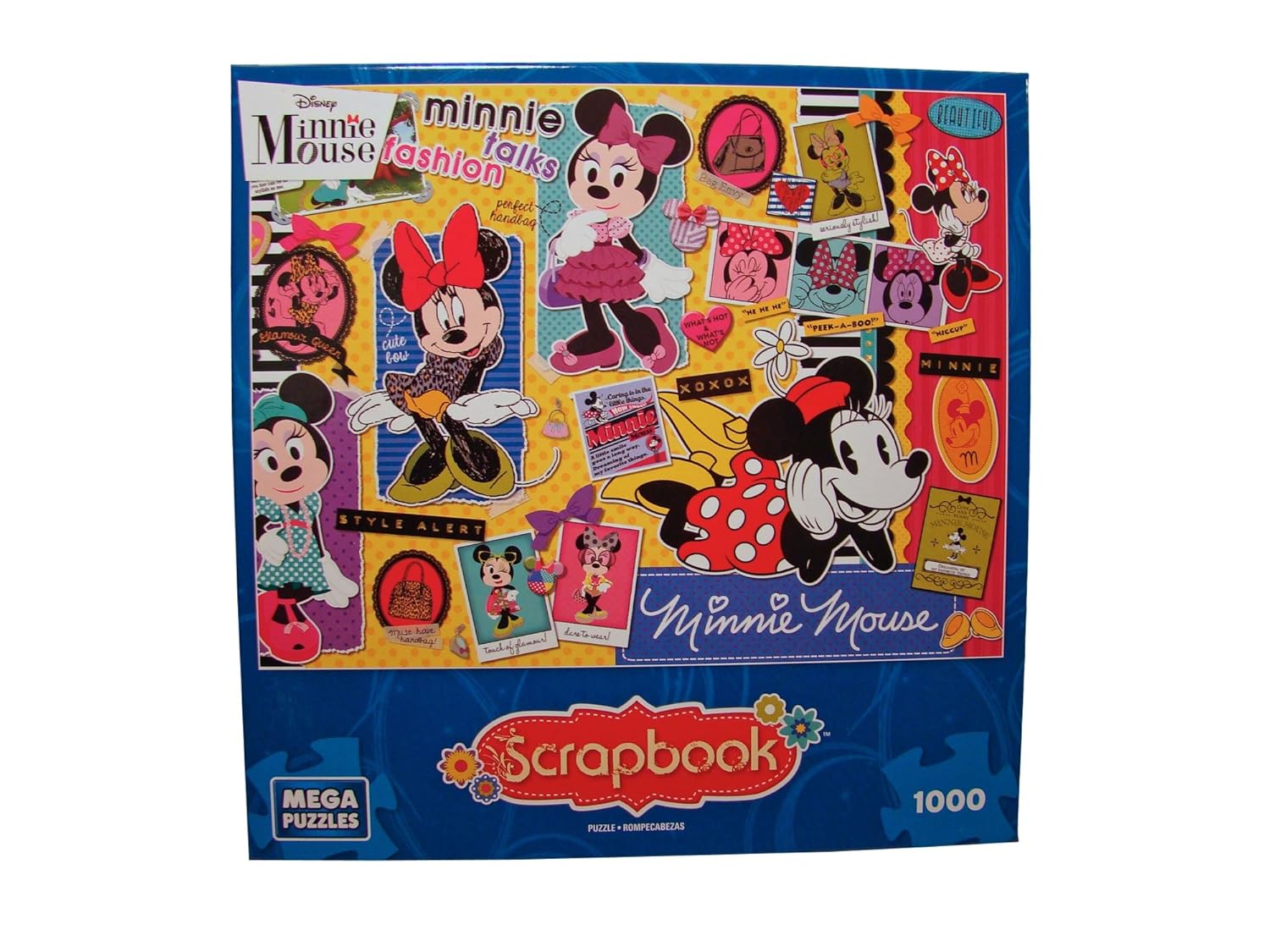 Minnie Talks Fashion Jigsaw Puzzles Toys Games Disney Scrapbook 1000 Piece Jigsaw Puzzle Toys Games Puzzles