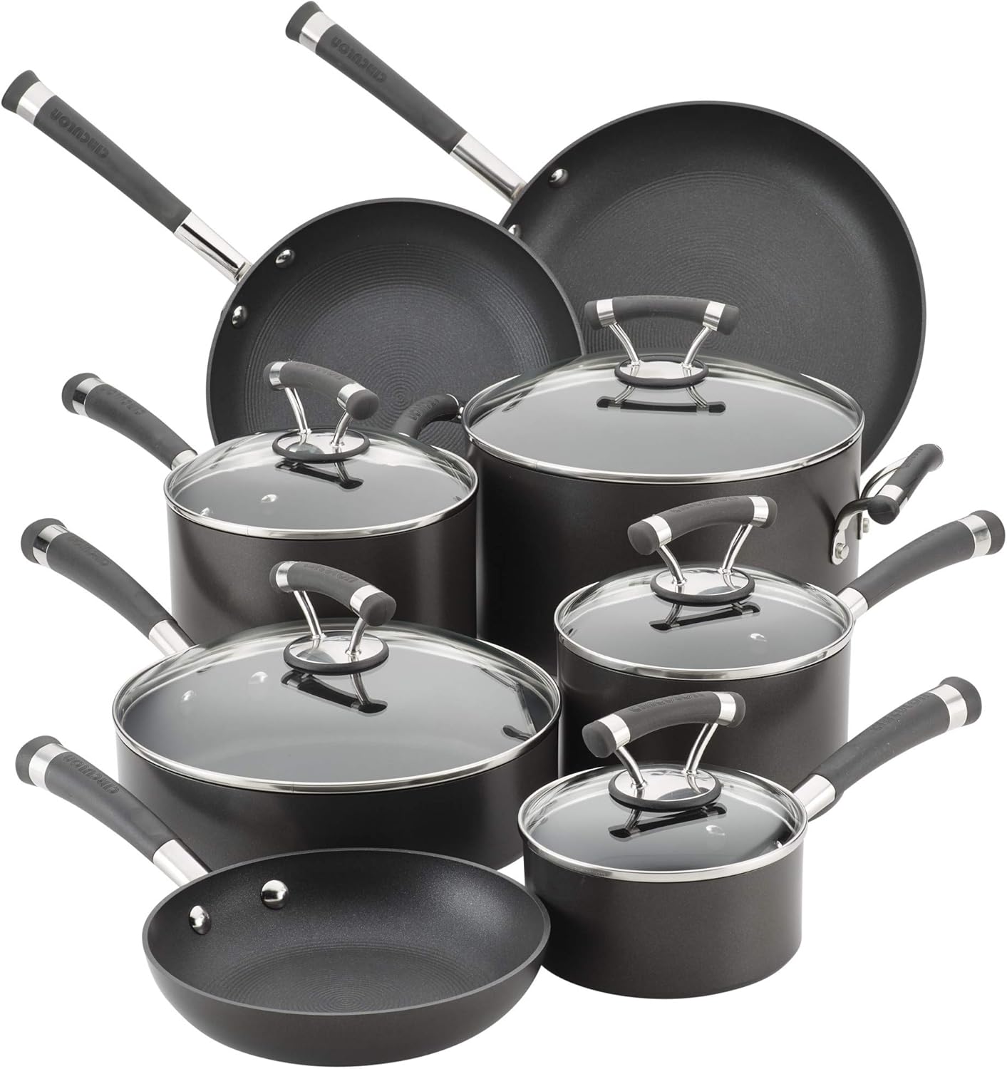 Circulon Contempo 13 Piece Hard Anodized Nonstick Cookware Set