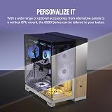 Corsair iCUE LINK 6500X RGB Mid-Tower ATX Case White with 3 RX120 Fans view 8