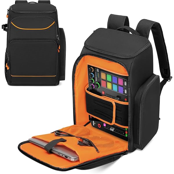 Sac De Transport Pour Table De Mixage Audio - 40x33x15.5 Cm, Bandoulière Amovible | Protection Pour Micros, Câbles, équipement Podcast - 3