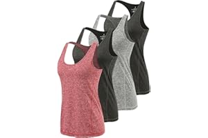 ROSYLINE Workout Tank Tops for Women Racerback Yoga Tops Quick Dry ​Activewear Tanks