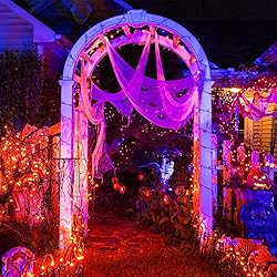 JMEXSUSS 250 LED Halloween String Lights, 91.5ft