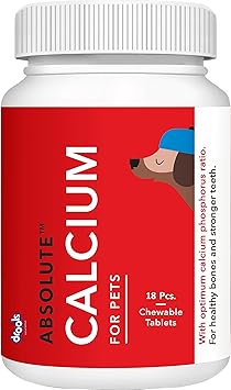 Drools Absolute Calcium Tablet for Pets, 18 Pieces