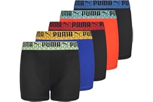 Puma Boys 5 Pack Performance Boxer BriefsBoxer Briefs