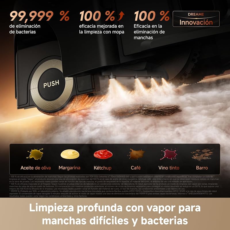 Aqua20 Pro Ultra Roller X Complete Robot Aspirador y Friegasuelos