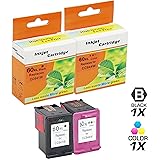 Remanufactured Ink Cartridge Replacement for HP 60xl CC641WN CC644WN (1 Black 1 Color 2 Pack)