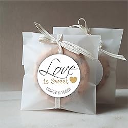 Love is Sweet Favor Stickers - Love is Sweet Enjoy
