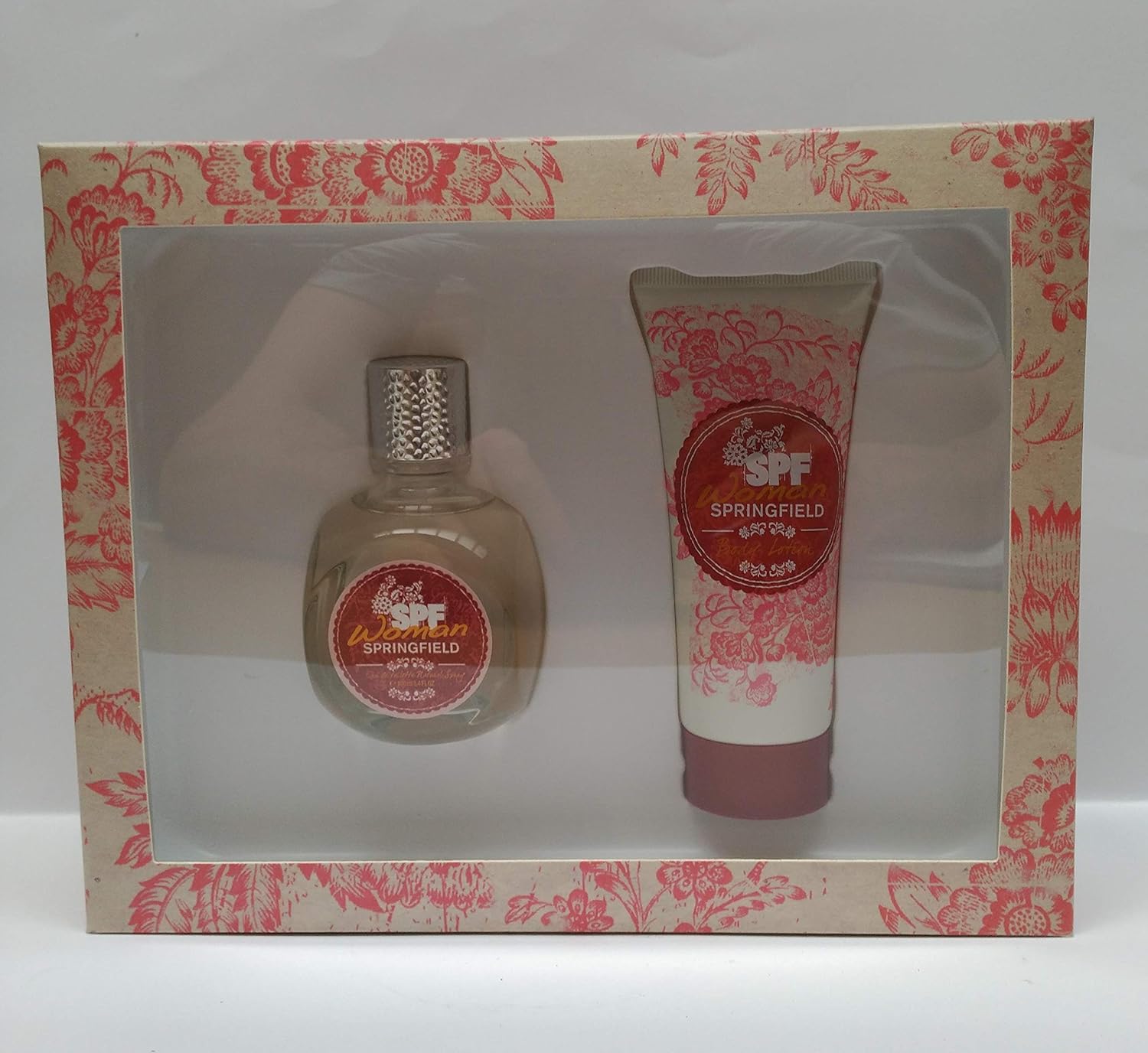 SPRINGFIELD SPF woman 100 ML EDT + Body milk 100 ml: Amazon ...
