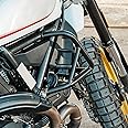 Lorababer Stunt Cage Crash Bar Highway Bumper Engine Guard Protector - Compatible with Ducati Scrambler Classic, Sixty2, Full Throttle, Icon