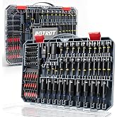 80PCS Magnetic Impac Nut Driver Set, Metric &amp; SAE Socket Set, Storage Box | Wing Nut Driver, Bit Holder, Universal Sockets, Quick Release Extension, Power Bits, 1/4'' Quick Change