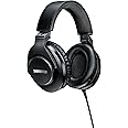 Shure SRH440A Over-Ear Wired Headphones for Monitoring & Recording, Professional Studio Grade, Enhanced Frequency Response, Work with All Audio Devices, Adjustable & Collapsible Design - 2022 Version