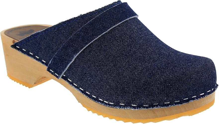 denim clogs