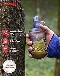 UTOBEST 200ml Soft Flask, 2 Pack Flexible TPU