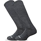 Pure Athlete Alpaca Ski Socks - Premium USA Made Genuine Alpaca Wool Padded Winter Skiing Snowboard Socks for Men and Women