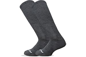 Pure Athlete Alpaca Ski Socks - Premium USA Made Genuine Alpaca Wool Padded Winter Skiing Snowboard Socks for Men and Women