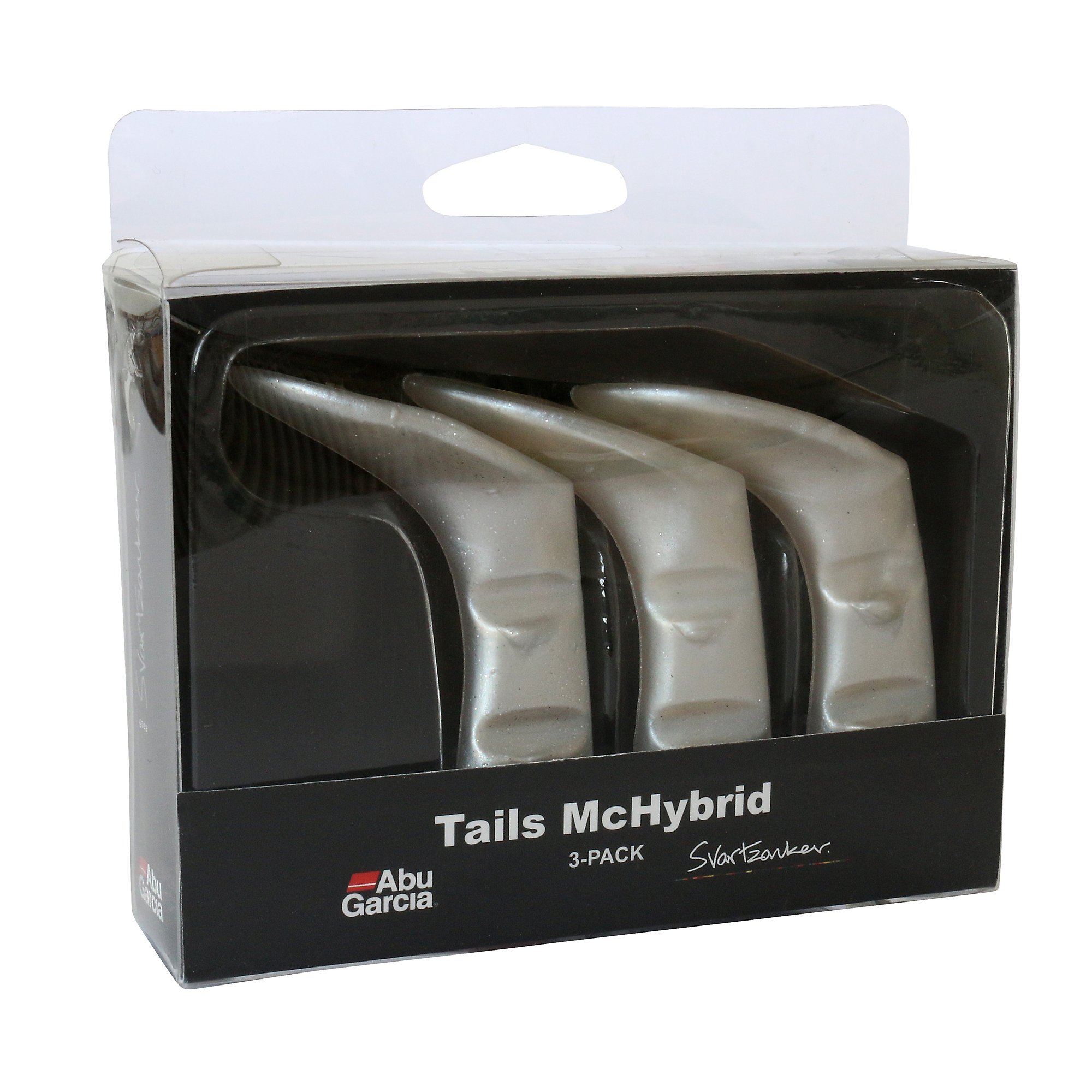 Abu Garcia Svartzonker Mchybrid Spare Tails Pearl White Svartz