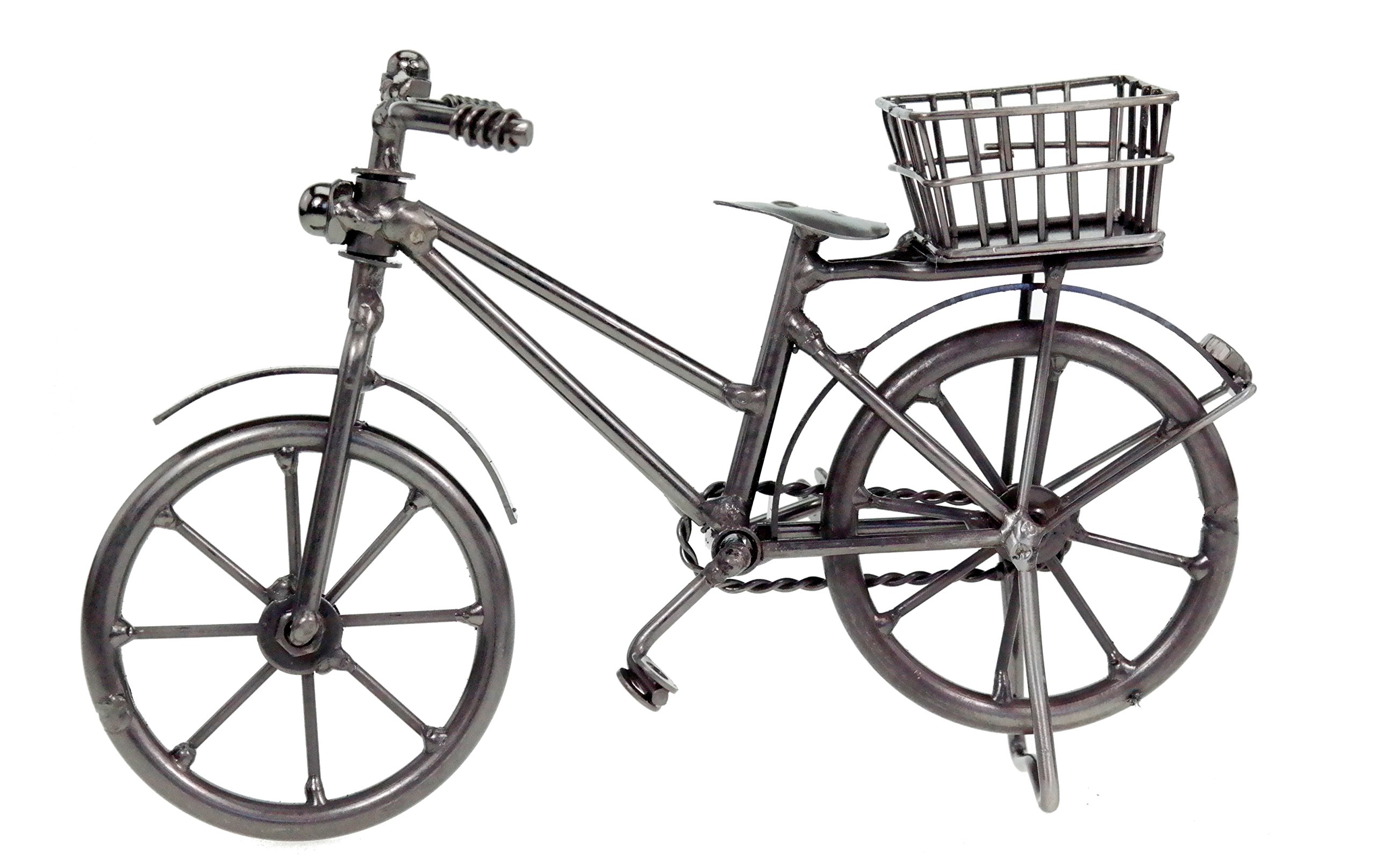 Decorative Bicycle with Basket 11 x 18 cm