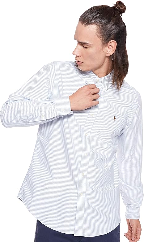 ralph lauren classic fit white shirt
