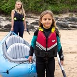 Osprey Kids Buoyancy Aid 50N PFD Youth Vest Kayaking Paddling Red view 2