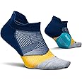 Feetures Elite Light Cushion No Show Tab Ankle Socks - Sport Sock with Targeted Compression - (1 Pair)