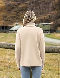 Zeagoo Women's Turtleneck Sweater 2025 Fall Winter