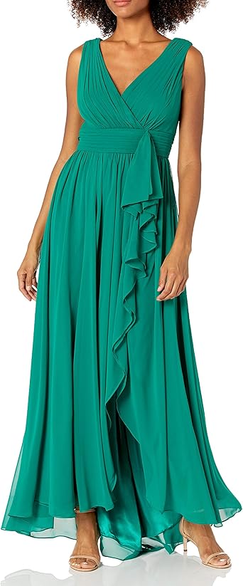eliza j emerald green dress