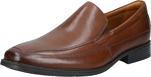 clarks tilden free dark tan