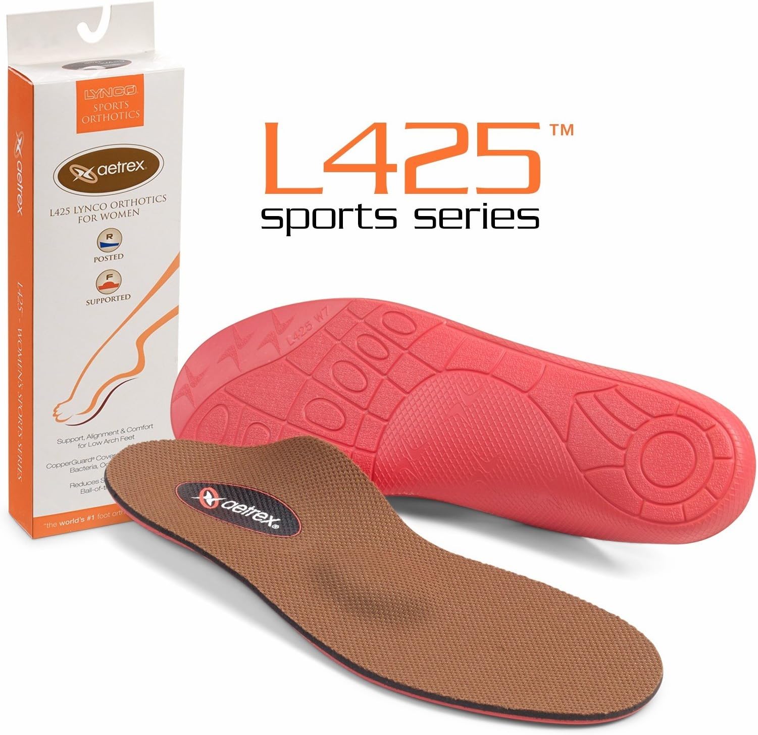 AETREX LYNCO L425 WOMEN'S SPORTS ORTHOTICS