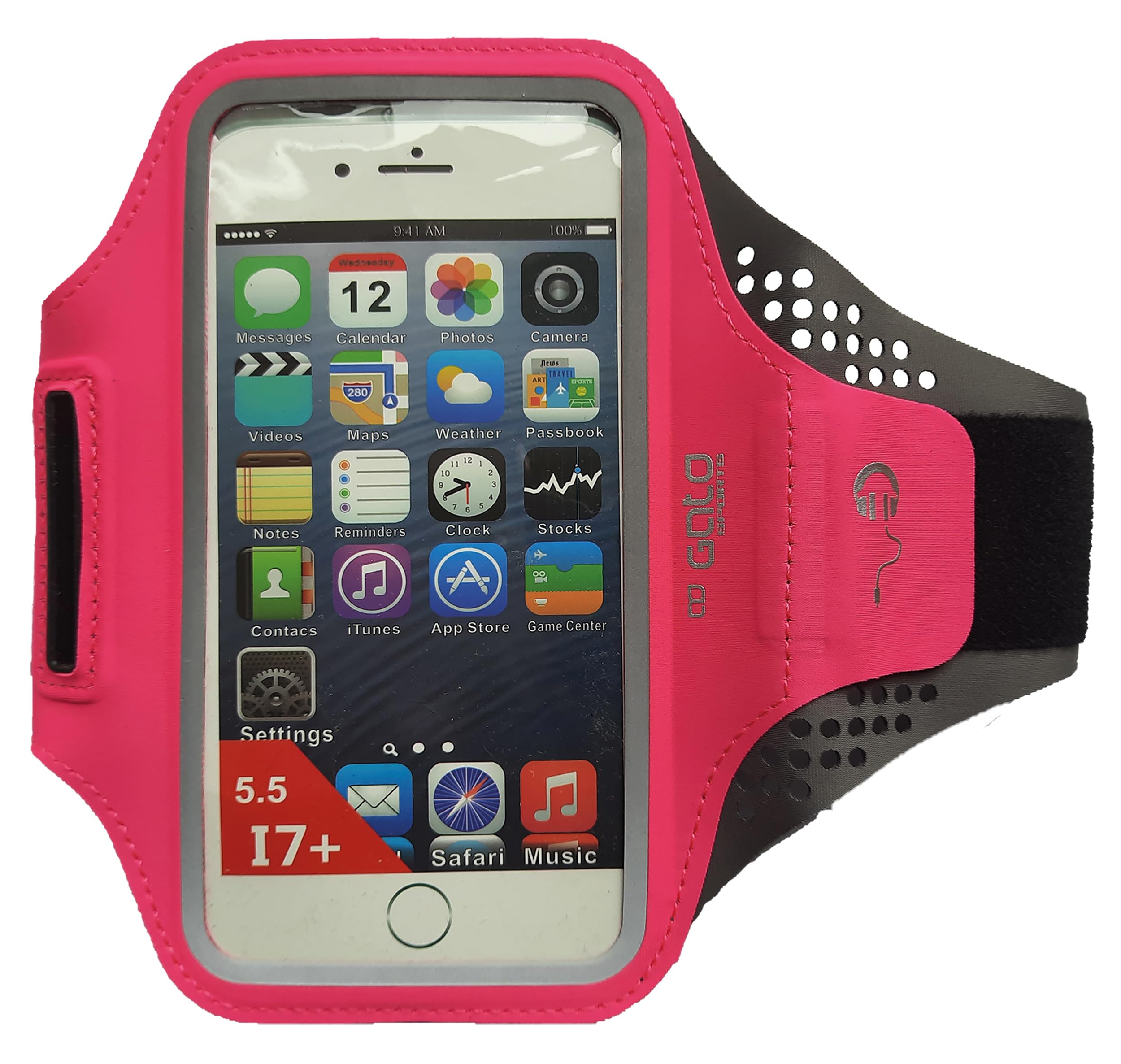 Gato Sports Arm Pocket XL, Hot Pink
