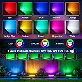 Linke LED RGB Light Bar 42W Wall Washer 3350LM 10 Colors 30 Modes Remote view 2