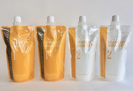 Amazon 日本製 Ppt配合で伸びます ルノン 縮毛矯正 デジタルパーマ 兼用 ストレートバンクppt 1剤 2剤 各２個 計４個セット 各400g ５人用 医薬部外品 理美容室プロ用 ルノン コスメティック パーマ液 通販