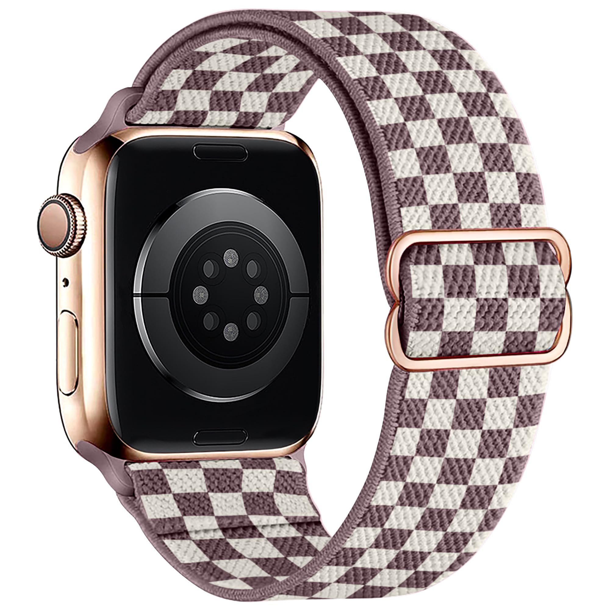 Photo 1 of MITERV Stretchy Nylon Loop Bands Compatible with Apple Watch 38mm 40mm 41mm 42mm 44mm 49mm Adjustable Soft Elastics Strap Compatible with Apple Watch SE Ultra iWatch Series 8/7/6/5/4/3/2/1