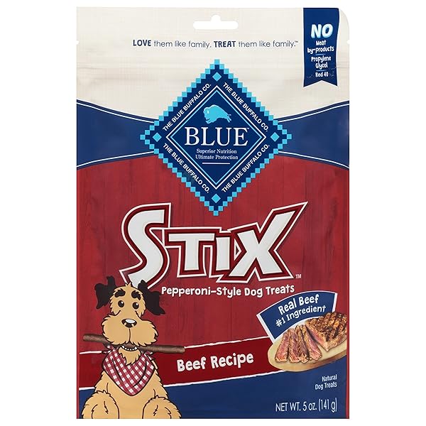 BLUE BUFFALO BLUE STIX BEEF RECIPE NATURAL SOFT-MOIST...