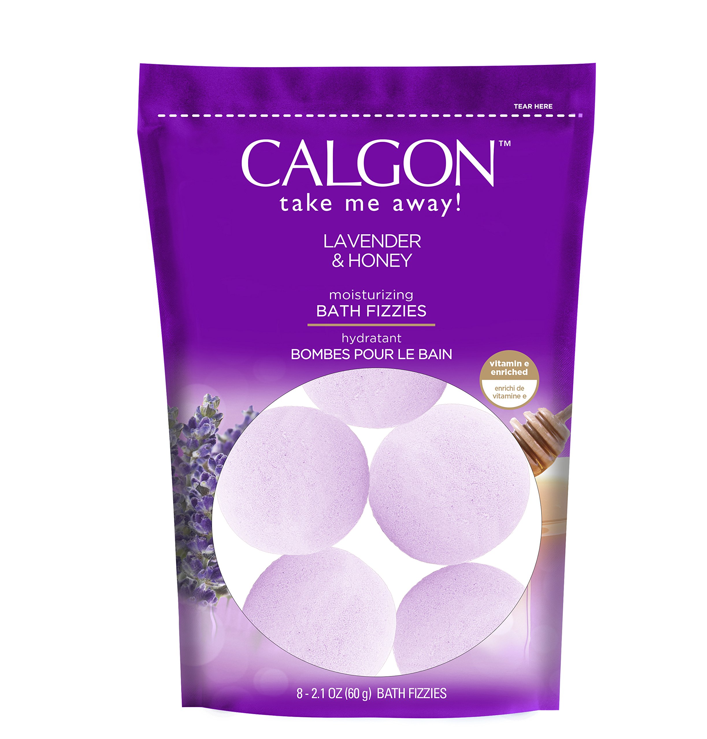 Calgon Lavender & Honey Skin Silkening Bubble Bath 30 oz