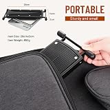 CAHAYA Guitar Footstool with Anti-Slip Rubber Foldable Height Adjustable CY0337 view 3