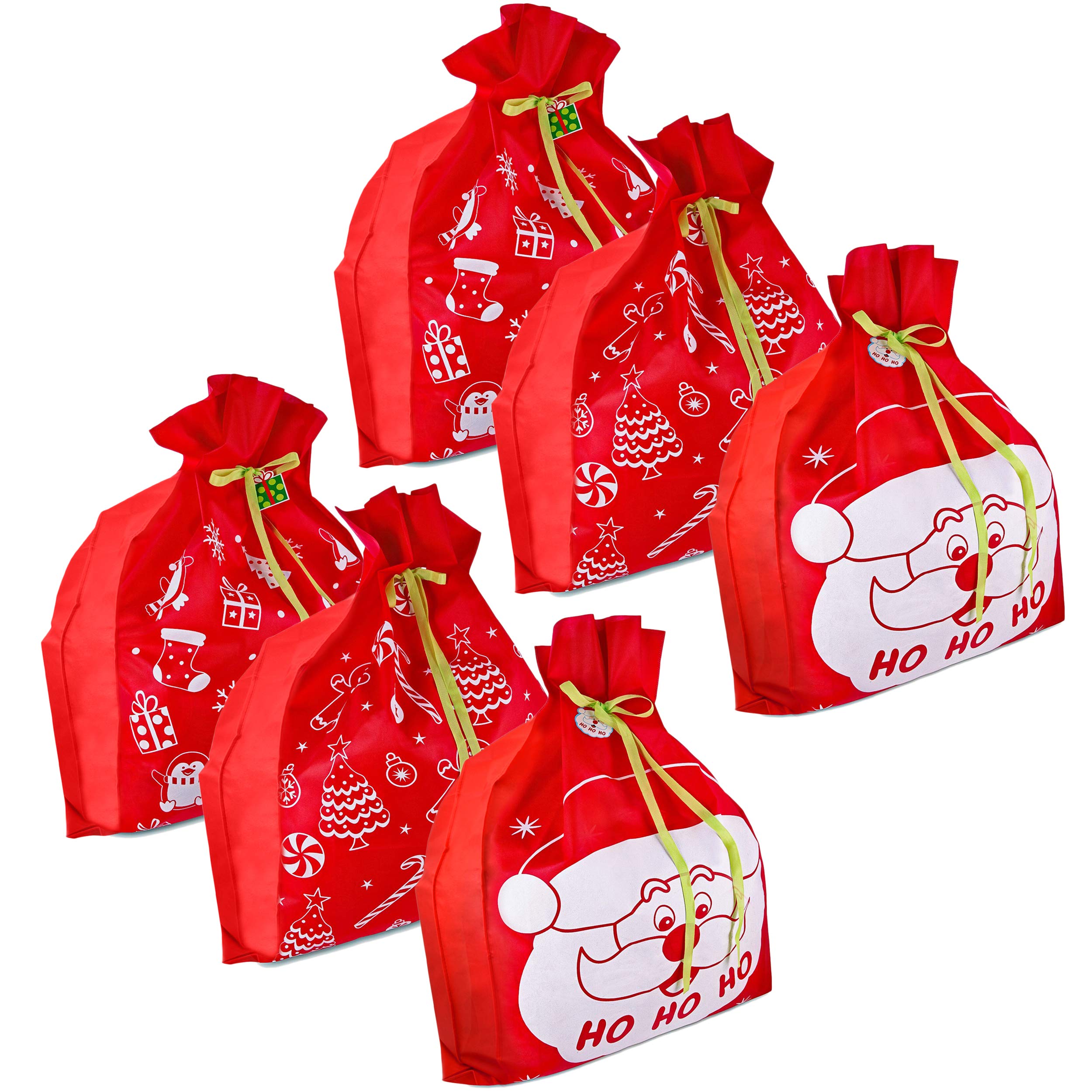 extra large reusable christmas bags