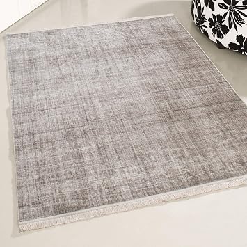 Amazon De Mynes Home Teppich Cream Beige Waschbar Shabby Chic