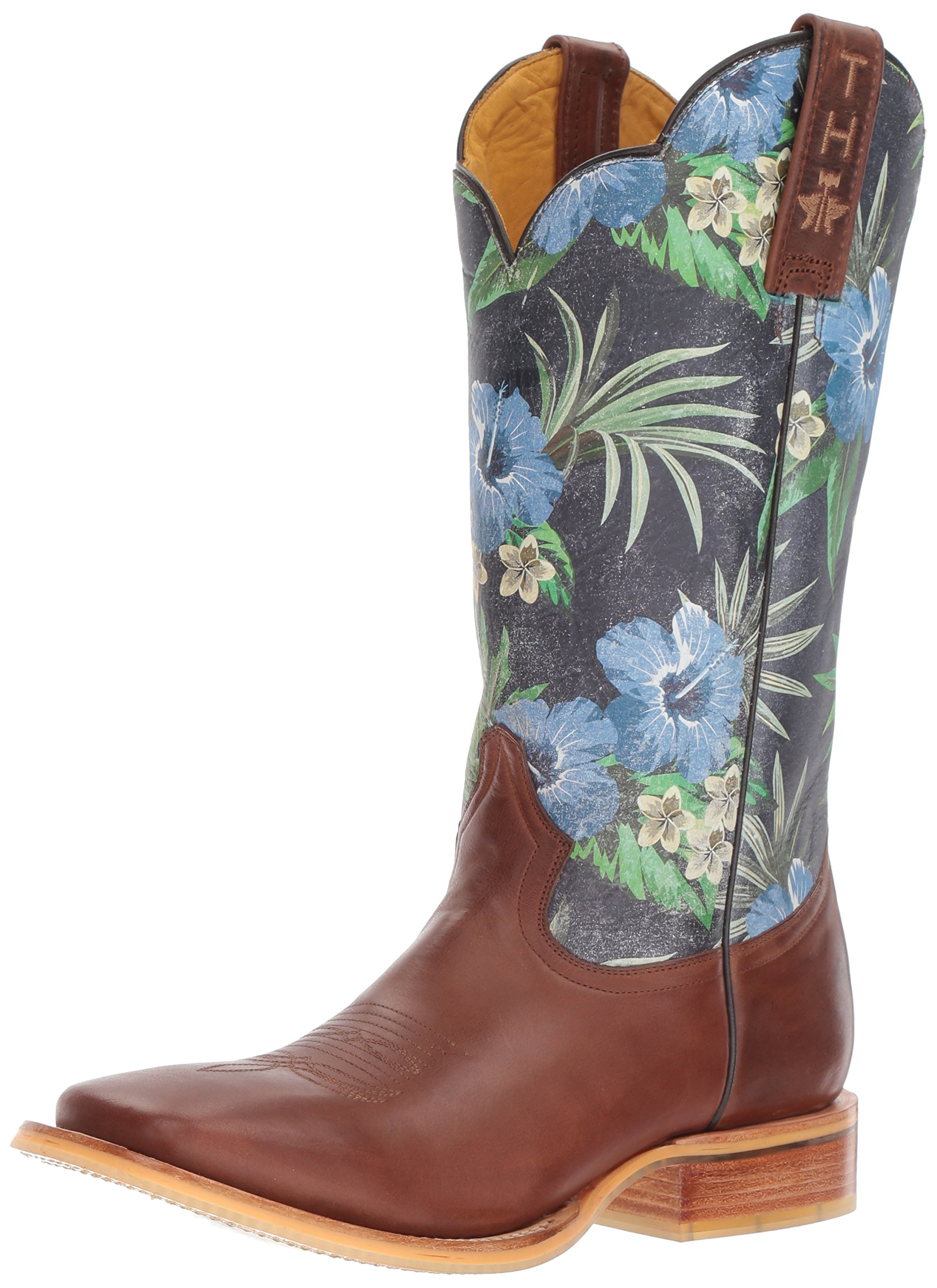 Buy Tin Haul Shoes Men's Blue Hawaii Western Boot Online at desertcartUAE