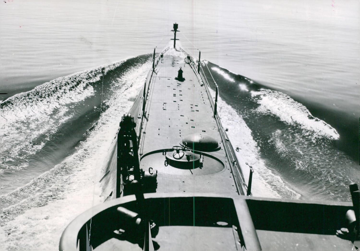 Vintage photo of U-boat Shark