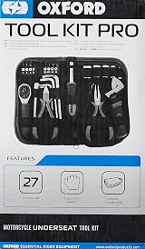 Oxford OX770 Bike Tool Kit Pro 27-Piece Premium Motorcycle Repair Kit Black view 5