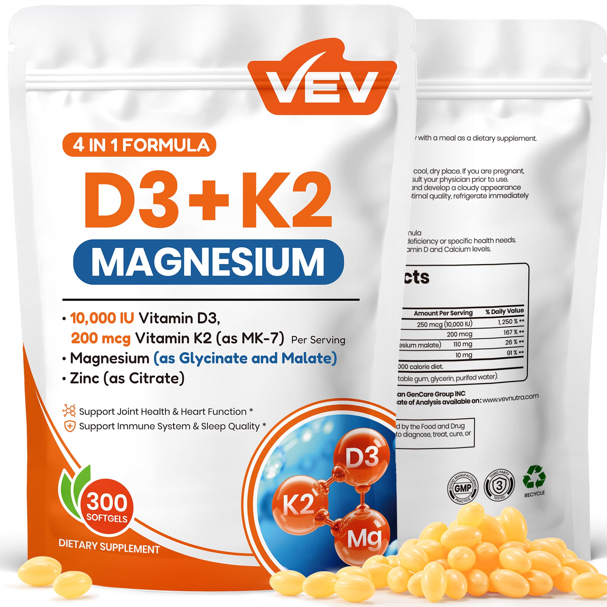 Corefeel D3 + K2 Magnesium